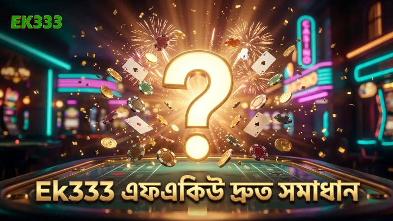 Ek333 এর এফএকিউ সাধারণ সমস্যার দ্রুত সমাধান দেয়