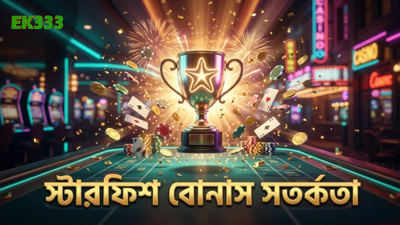 স্টারফিশ বোনাস ট্রিগার সতর্কতার সঙ্গে খেলা প্রয়োজন
