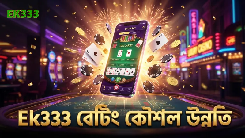 বেটিং কৌশল ও গতি বাড়াতে Ek333 এর সাহায্য নিন