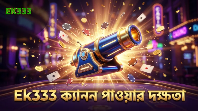 Ek333 এর ক্যানন পাওয়ার দিয়ে বস ফিশ ধরার দক্ষতা বাড়ান