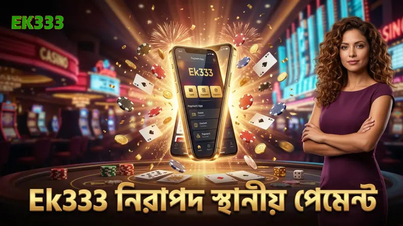 Ek333 প্ল্যাটফর্মে স্থানীয় পেমেন্ট দ্রুত এবং নিরাপদ
