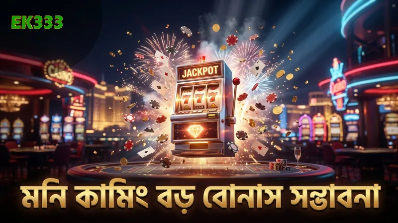 মনি কামিং স্লটে বড় বোনাস পাওয়ার সম্ভাবনা সম্পর্কিত তথ্য।