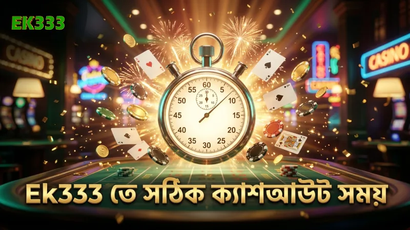 সঠিক সময়ে ক্যাশআউট করাই জয়ের মূল Ek333 প্ল্যাটফর্মে