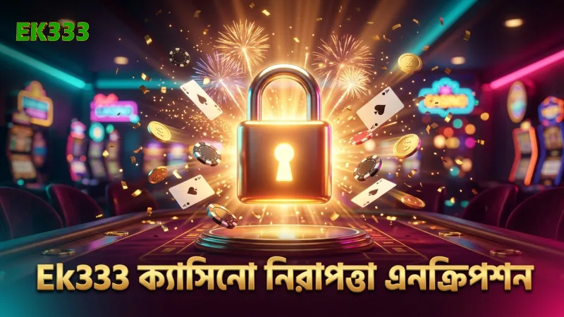 Ek333 ক্যাসিনোর শক্তিশালী SSL এনক্রিপশন প্রযুক্তি প্রদর্শিত