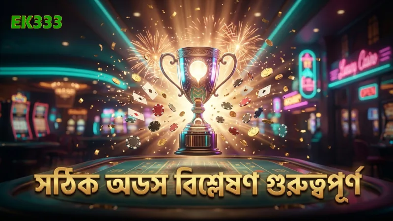 অডসের সঠিক বিশ্লেষণ বাজির সিদ্ধান্তকে উন্নত করে