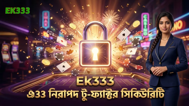 Ek333 এর টু-ফ্যাক্টর সিকিউরিটি ব্যবহারকারীর তথ্য সুরক্ষায় সহায়ক