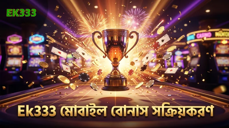 Ek333 মোবাইল প্ল্যাটফর্মে দ্রুত বোনাস সক্রিয়করণ প্রদর্শন