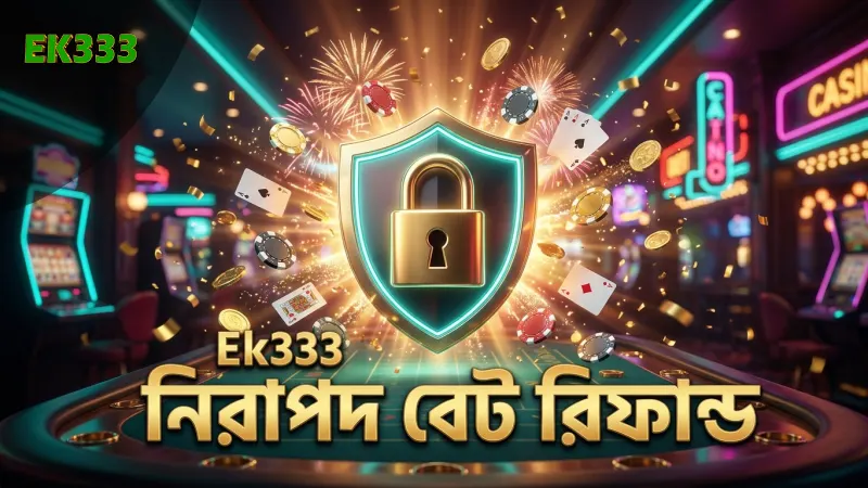 বেট রিফান্ড ও নিরাপত্তায় Ek333 এর স্বয়ংক্রিয় ব্যবস্থা